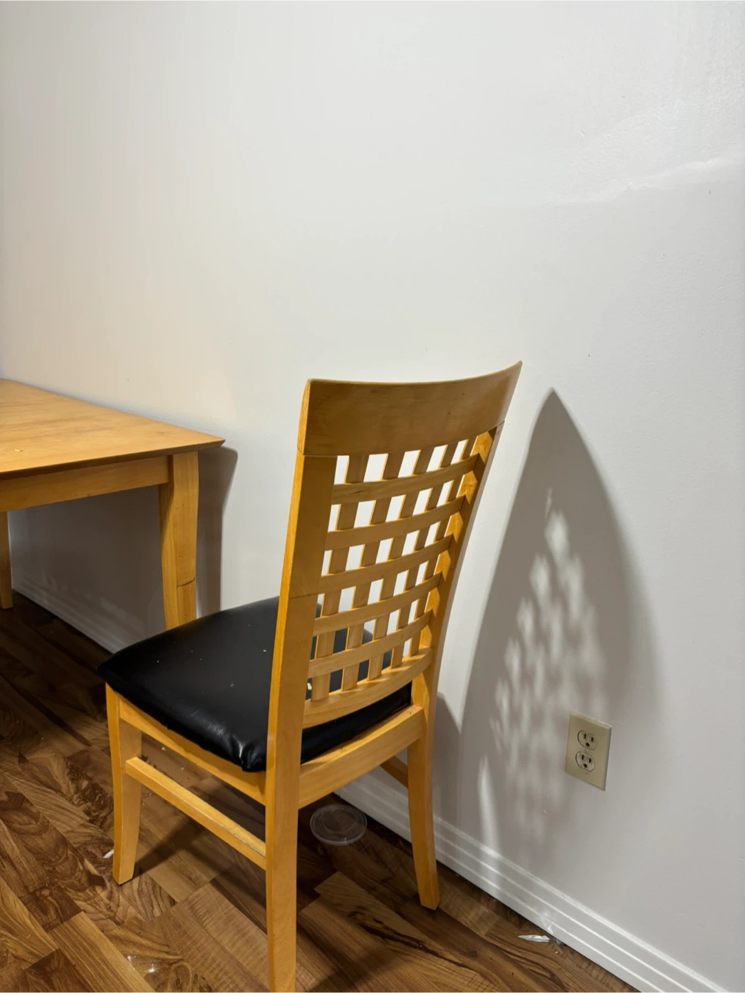 Wood Dining Table Set with 4 Chairs - photo 2
