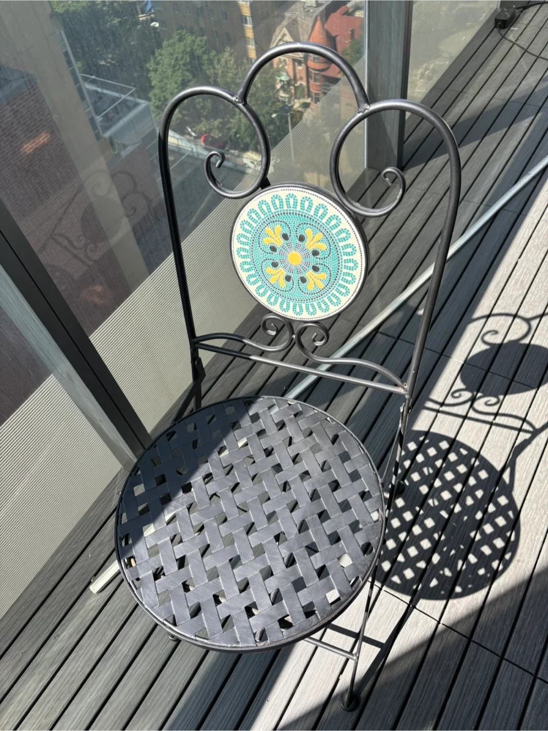 Mosaic Patio Table & Chairs Set image indicator(3)