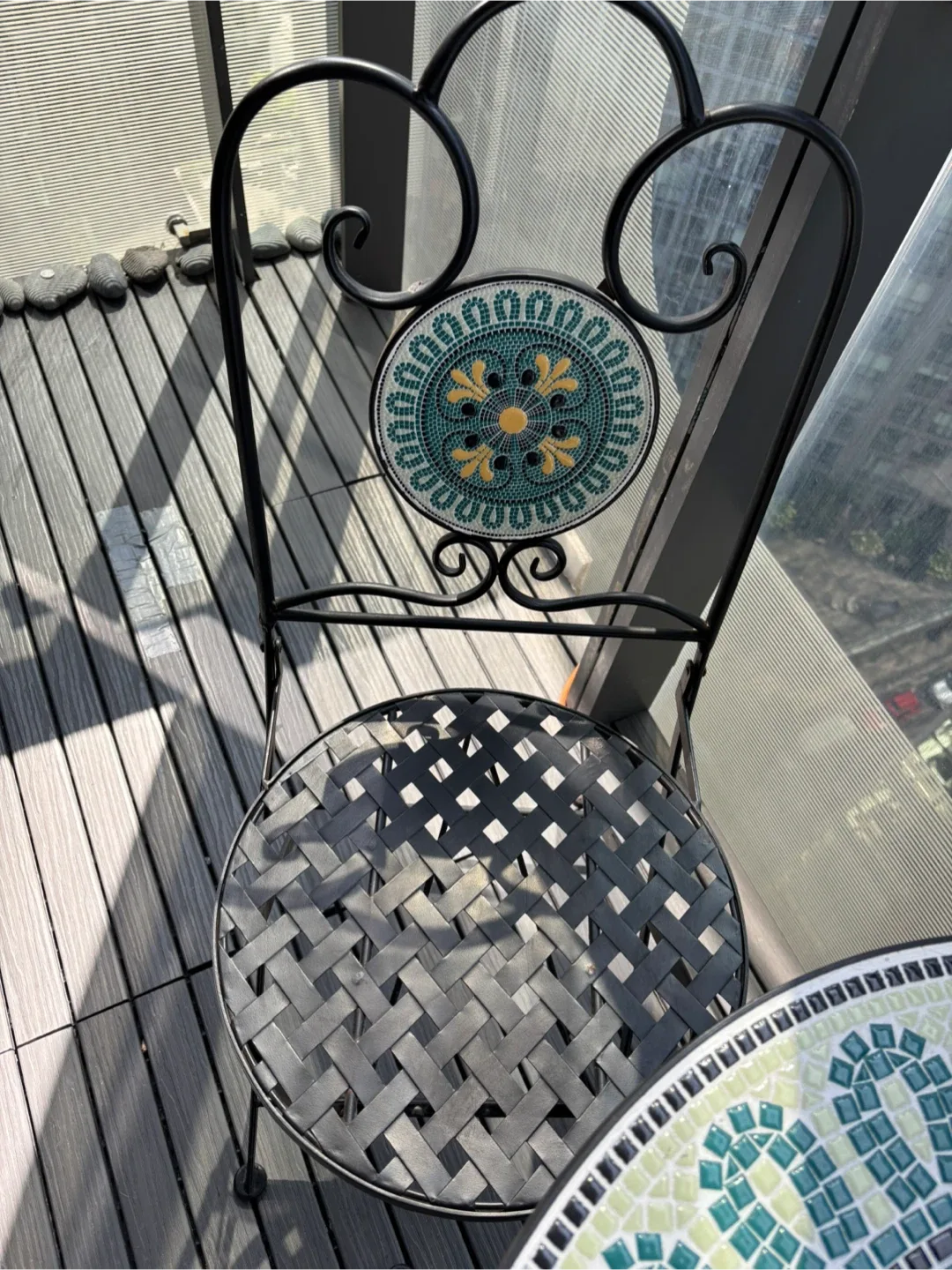 Mosaic Patio Table & Chairs Set image indicator(2)