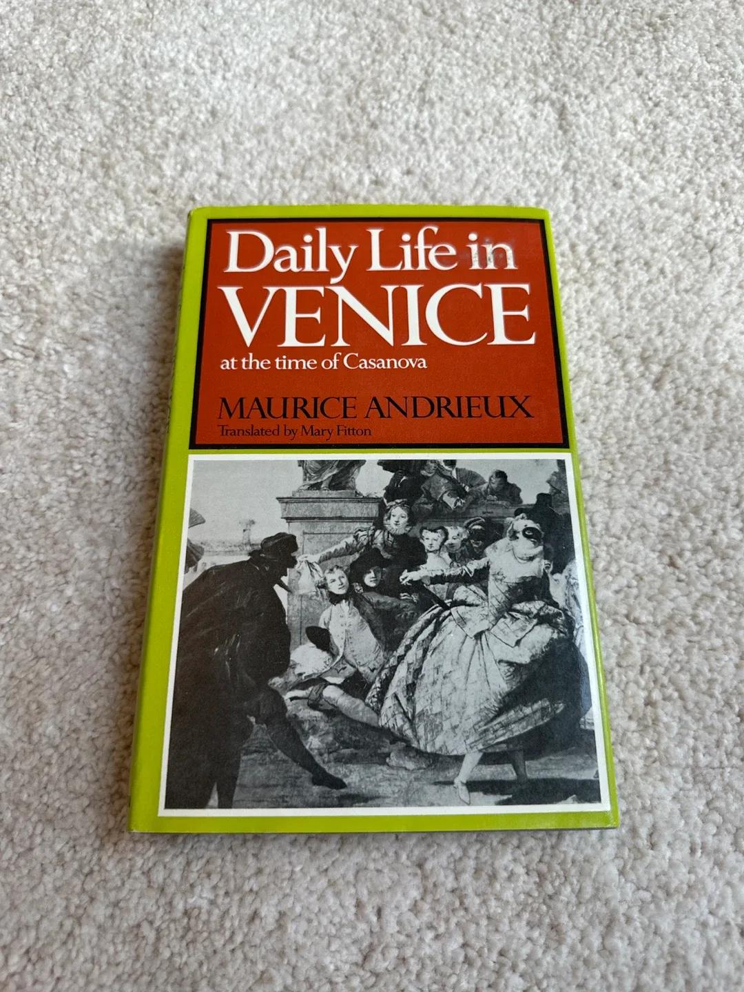 Daily Life in Venice by Maurice Andrieux thumbnail
