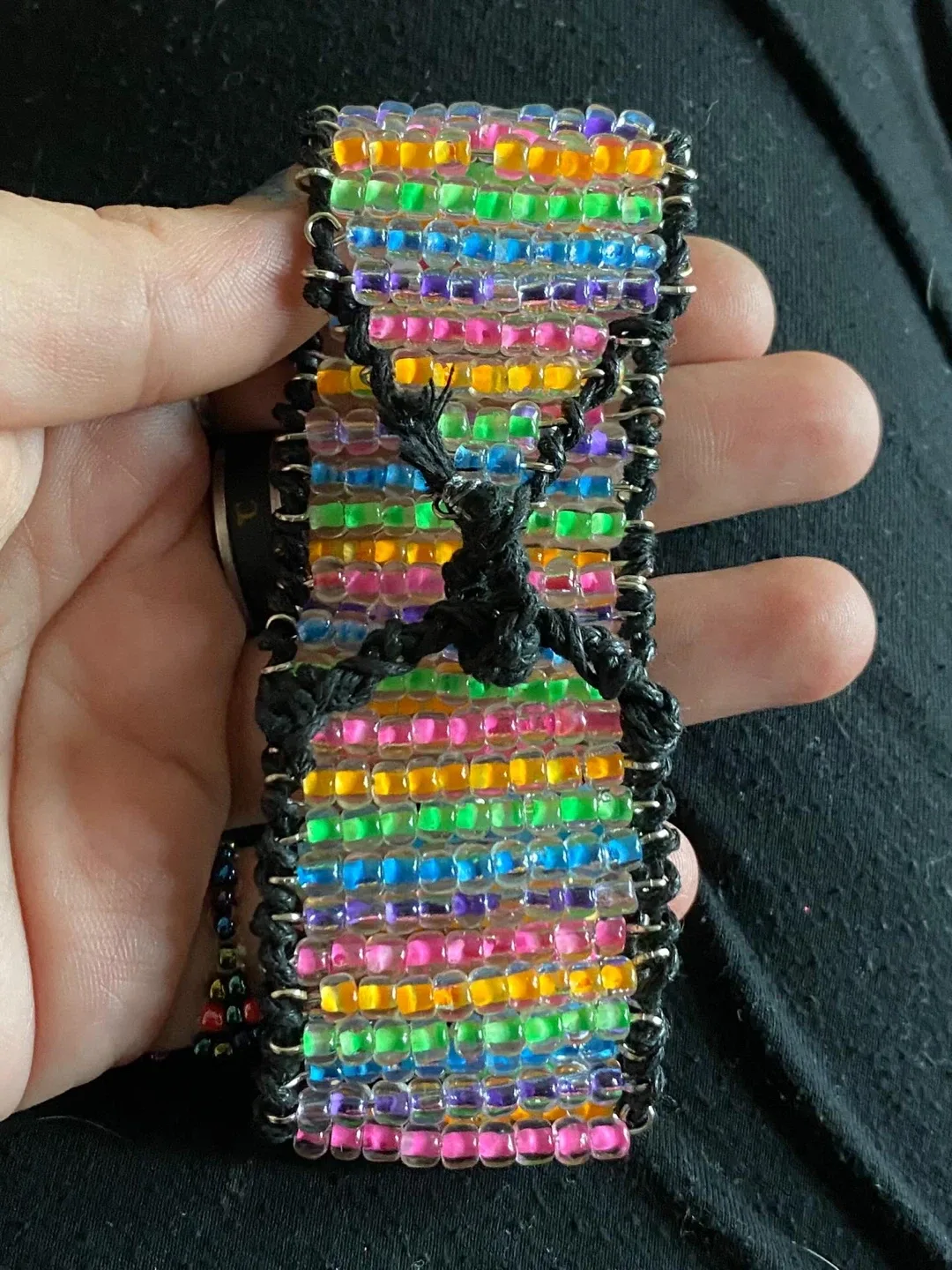 Handmade Beaded Bracelet - Rainbow Colours image indicator(3)