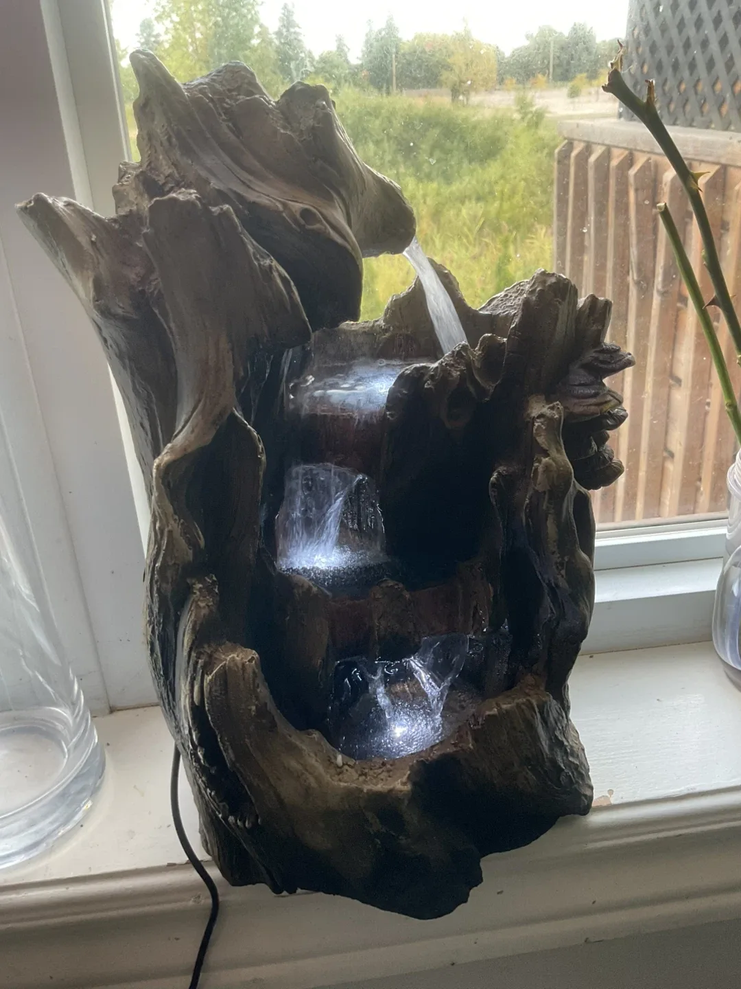 Indoor Water Fountain with Lights image indicator(5)