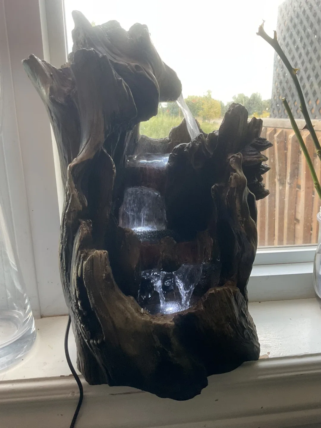 Indoor Water Fountain with Lights image indicator(3)