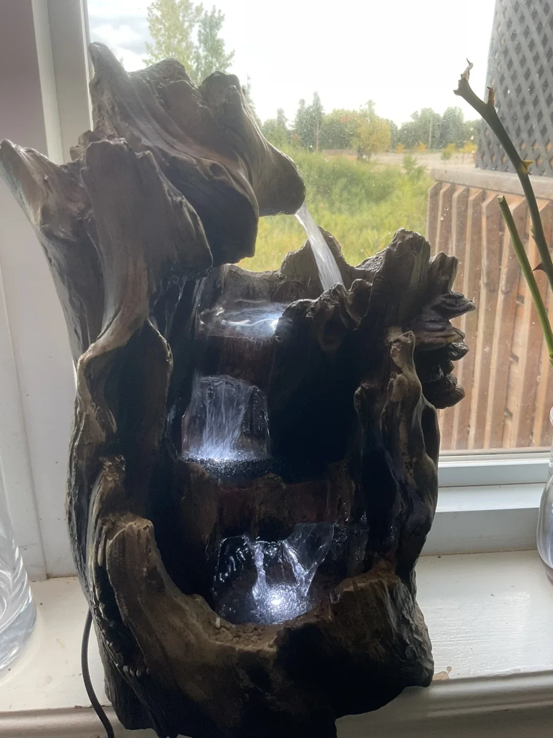 Indoor Water Fountain with Lights image indicator(8)