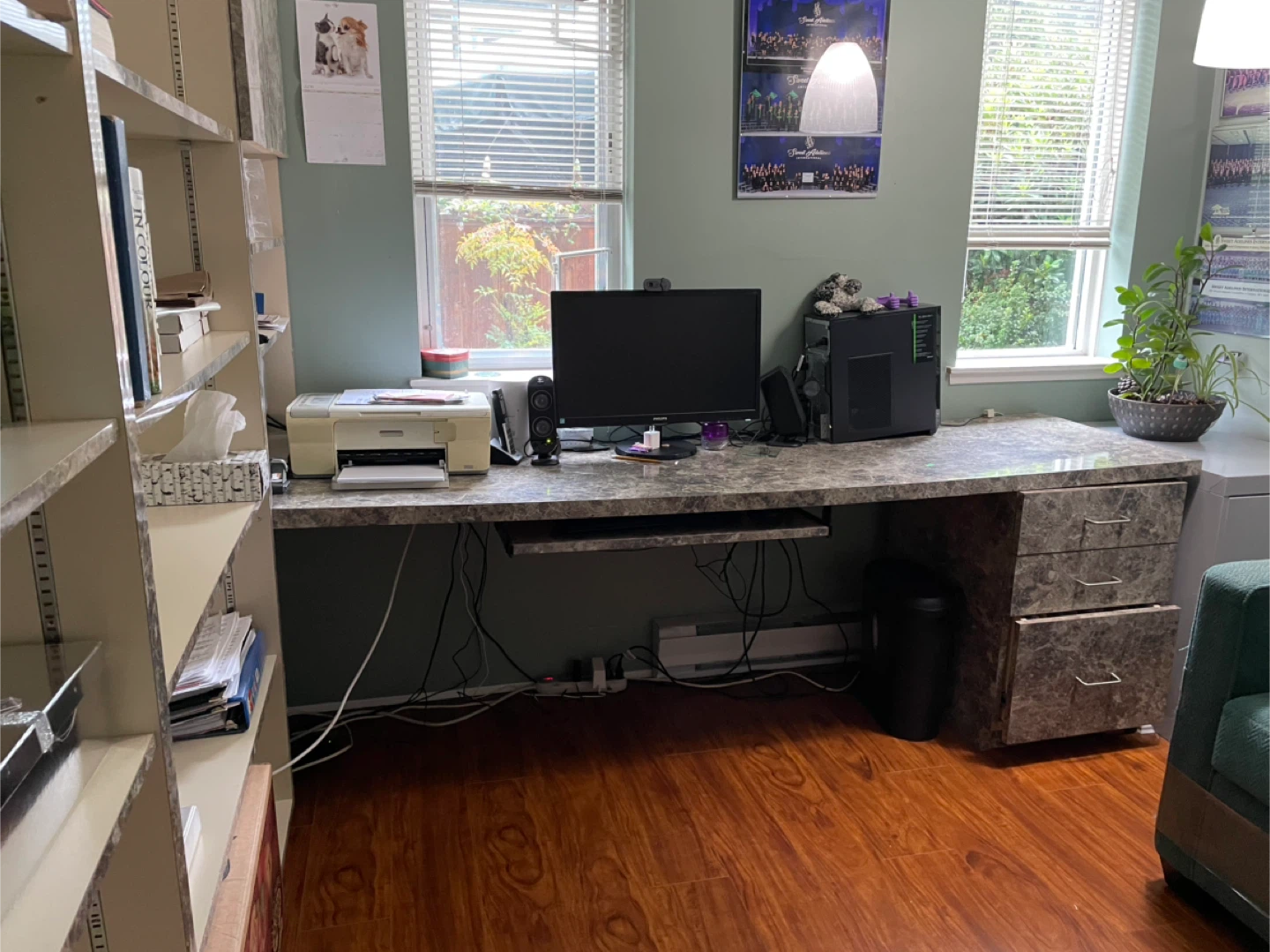 Custom shelving