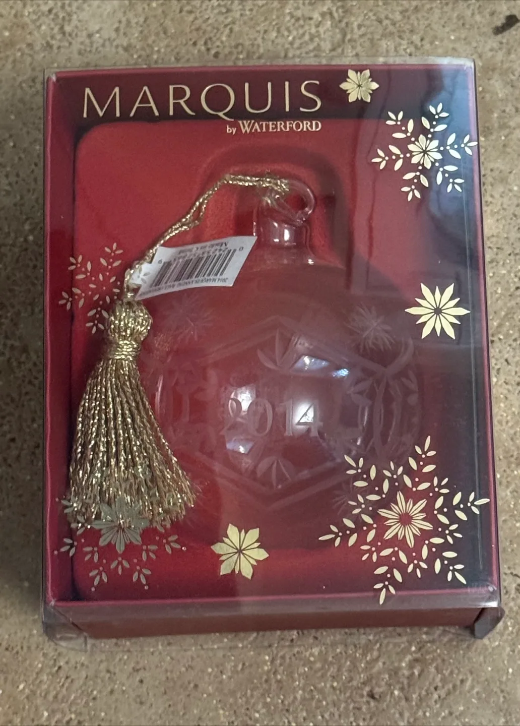 Marquis by Waterford 2014 Annual Ball Ornament - New in Box thumbnail
