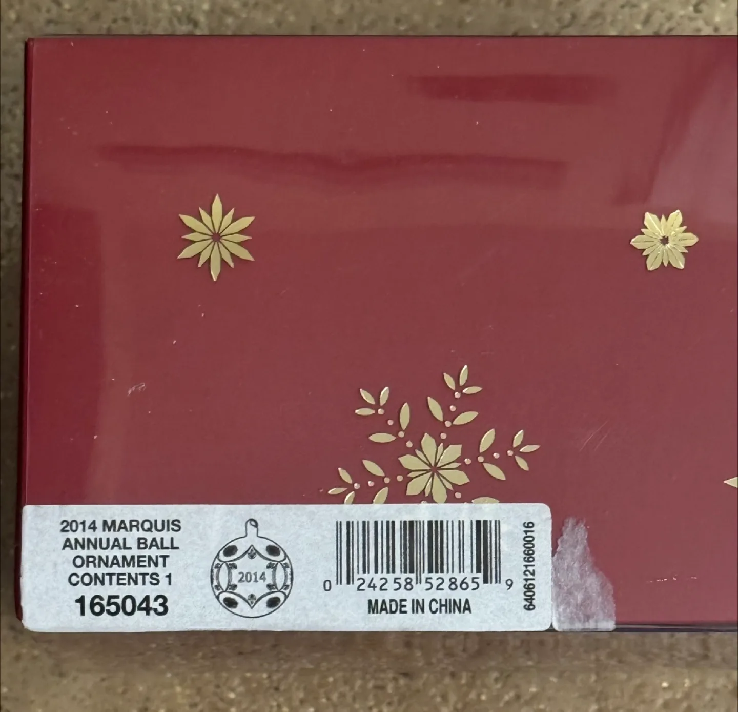 Marquis by Waterford 2014 Annual Ball Ornament - New in Box image indicator(4)