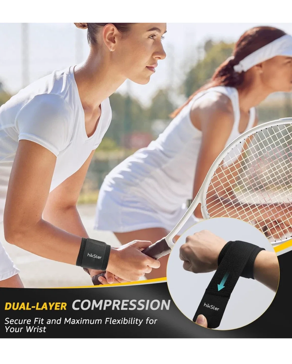 hikSter Wrist Wraps - Maximum Support image indicator(6)