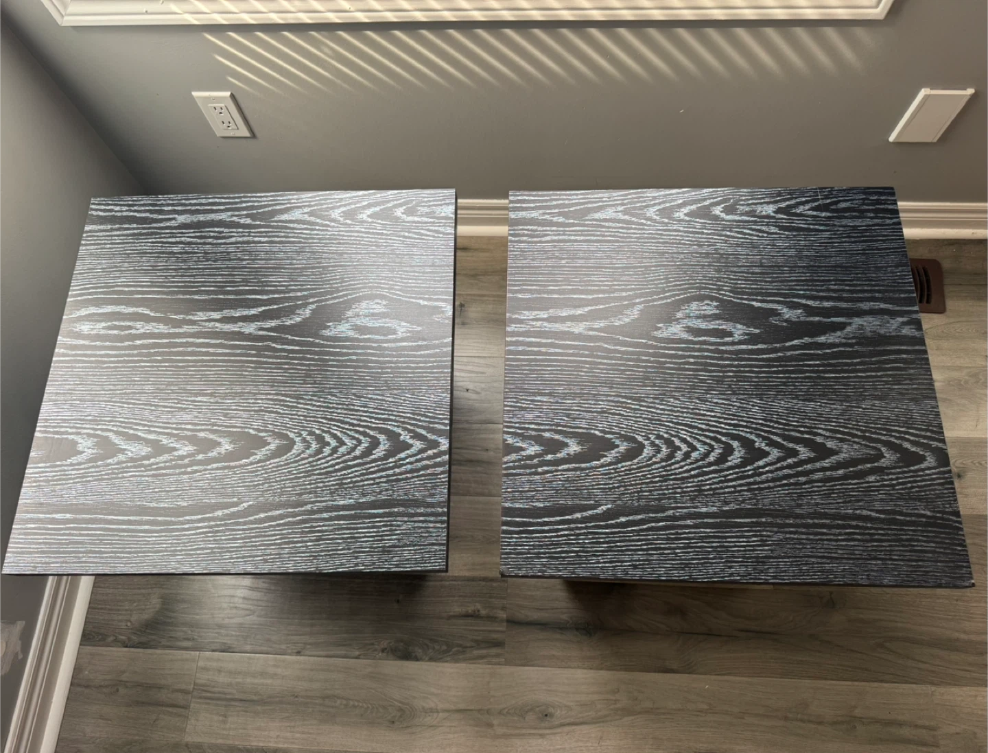 Black Wood Coffee Table and Side Tables - photo 3