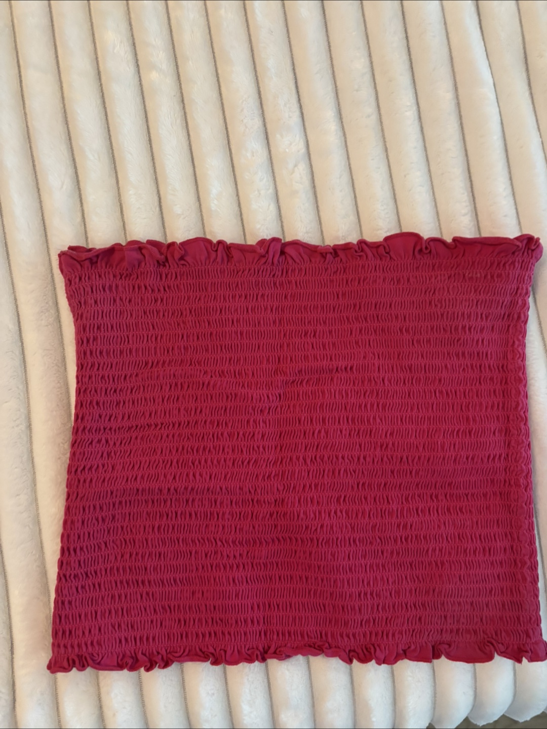 Pink Smocked Tube Top - photo 2