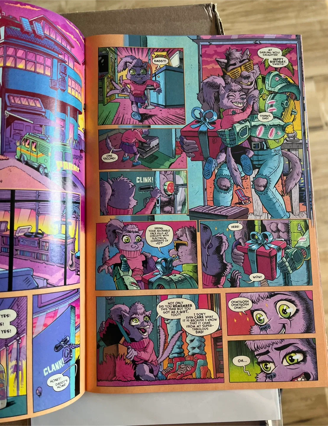 Robowolf #1 Comic Book image indicator(3)