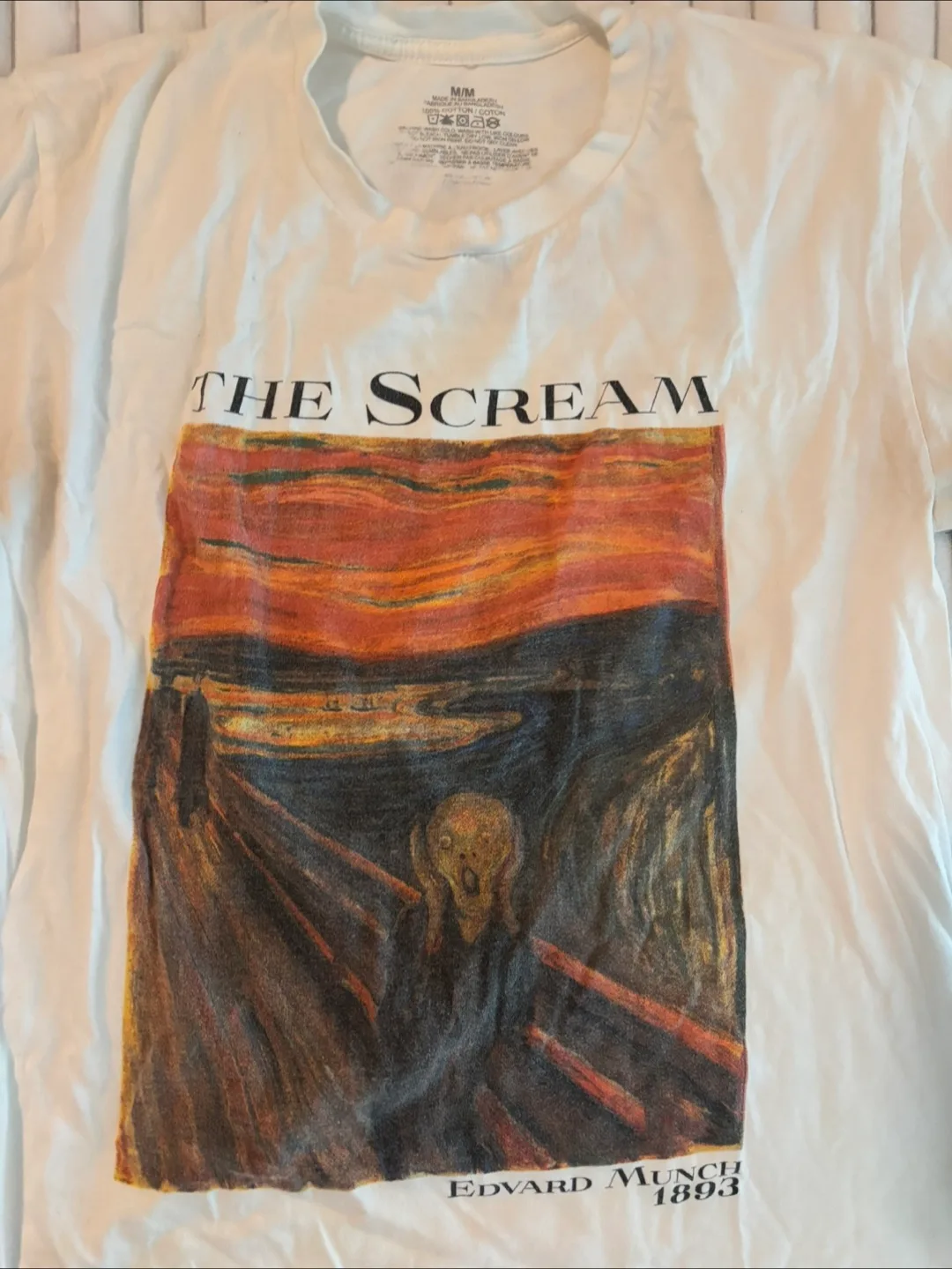 "The Scream" T-Shirt - Edvard Munch, Size M thumbnail