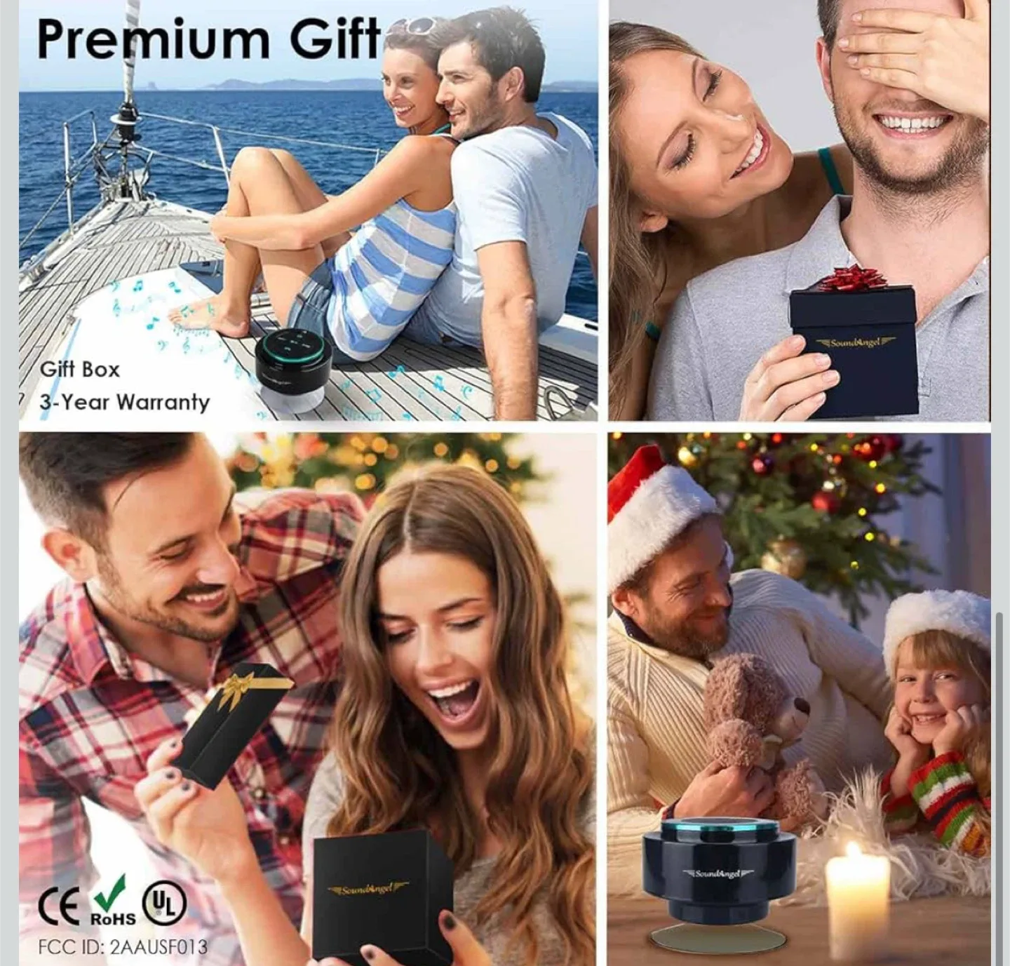 SoundAngel Shower Bluetooth Speaker - Black image indicator(5)