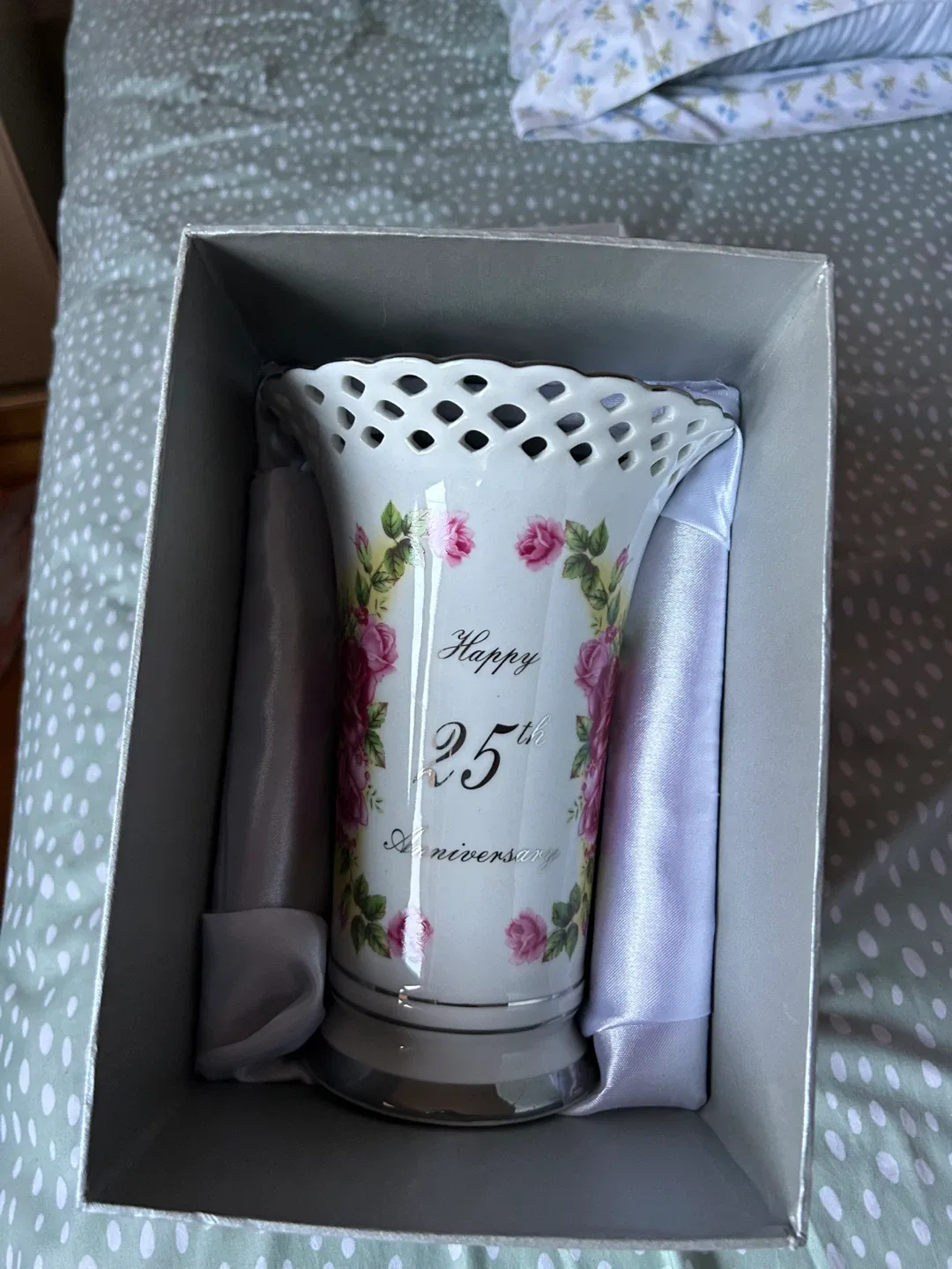 ACE Gift Collection Royal Alfredo Vase - 25th anniversary gift thumbnail