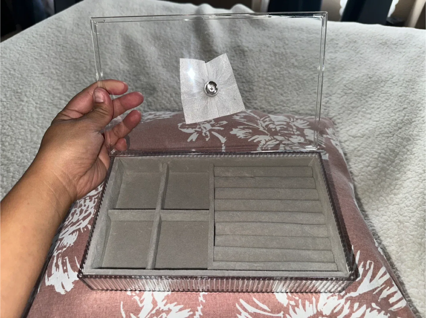 Acrylic Jewelry Box Organizer image indicator(2)