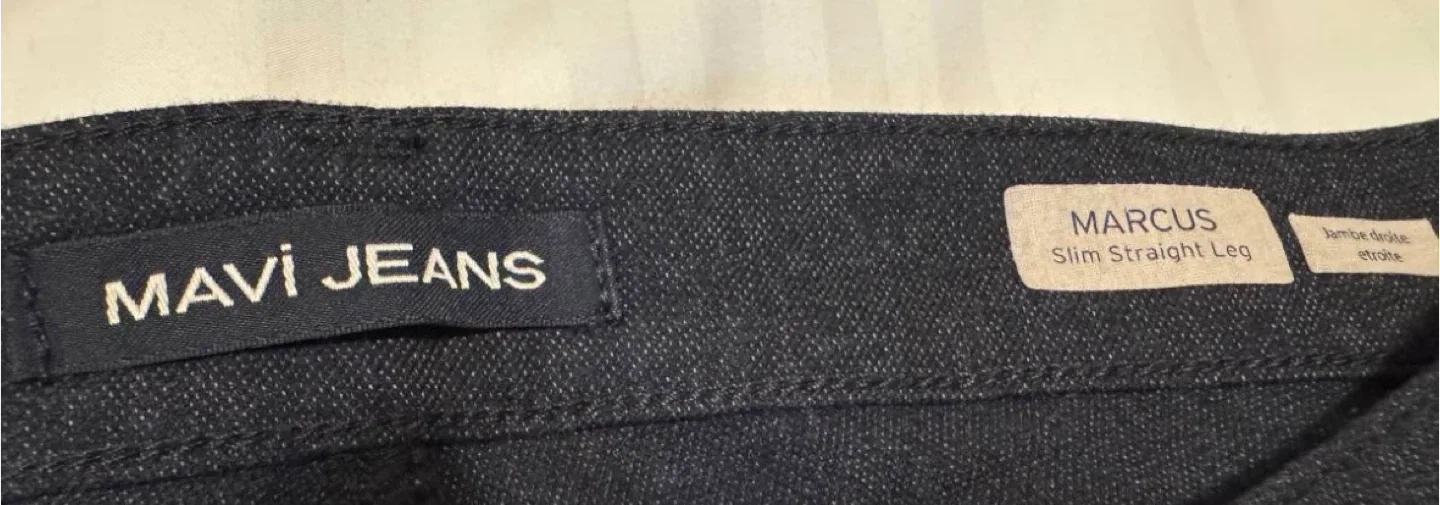 Designer Slim Straight Leg Pants 31/34 image indicator(3)