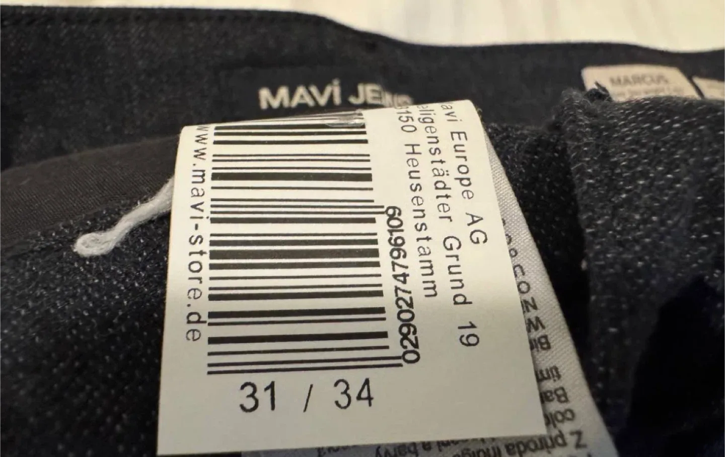 Designer Slim Straight Leg Pants 31/34 image indicator(4)