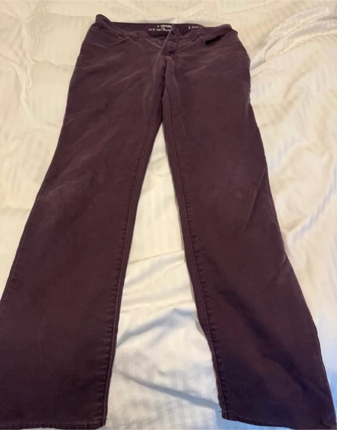 Designer Slim Straight Leg Pants 31/34 thumbnail