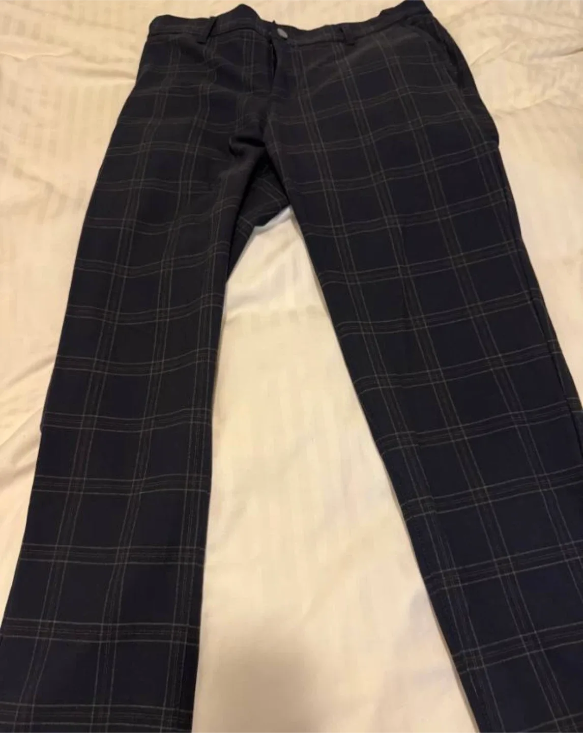 Designer Slim Straight Leg Pants 31/34 image indicator(7)