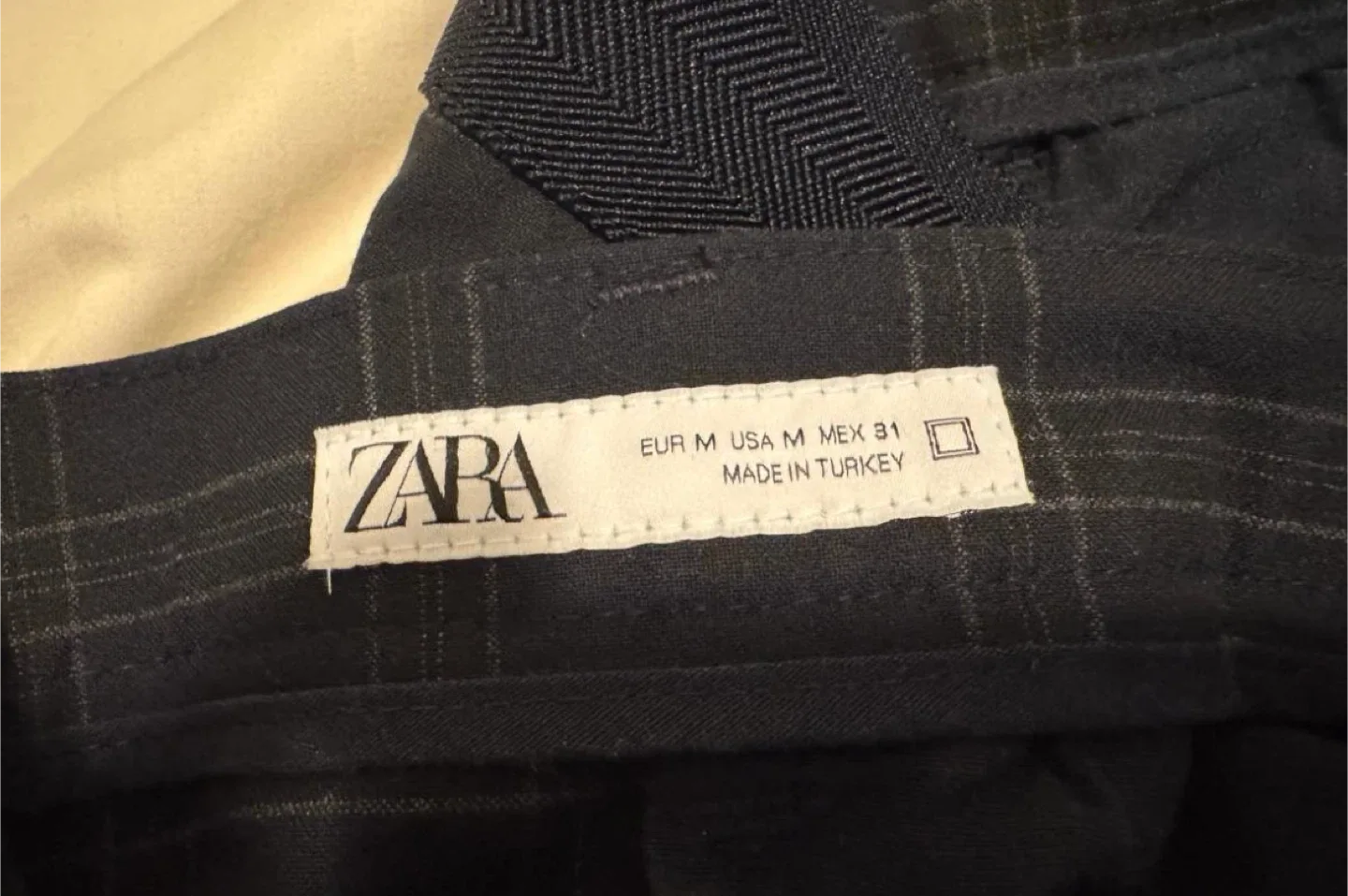 Designer Slim Straight Leg Pants 31/34 image indicator(8)