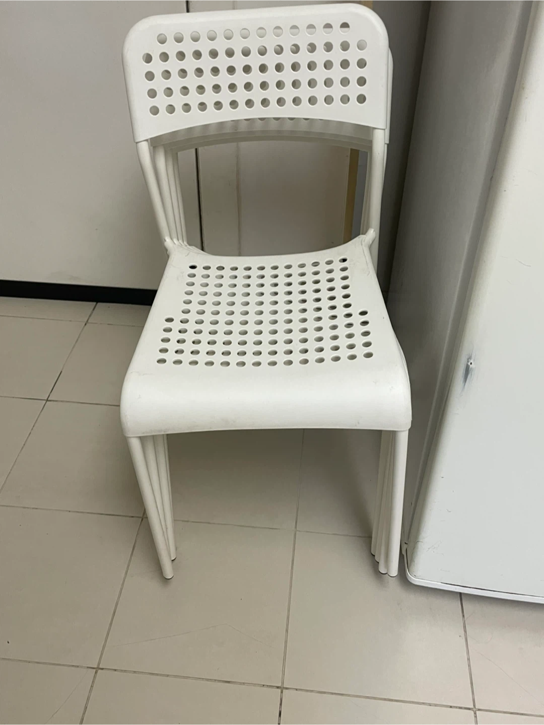IKEA Small dining table & 4 White Chair - photo 3