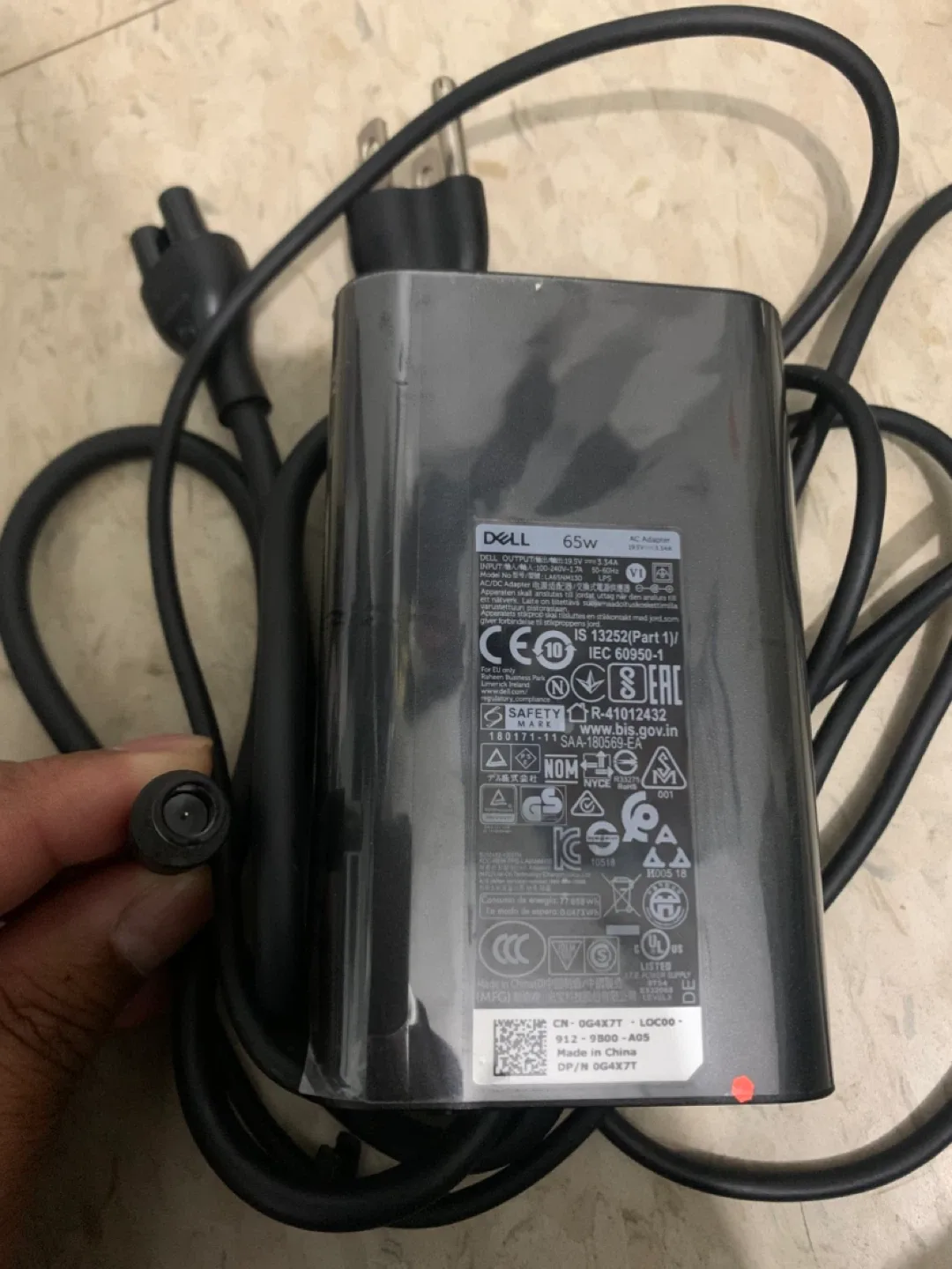 Dell 65W AC Adapter thumbnail