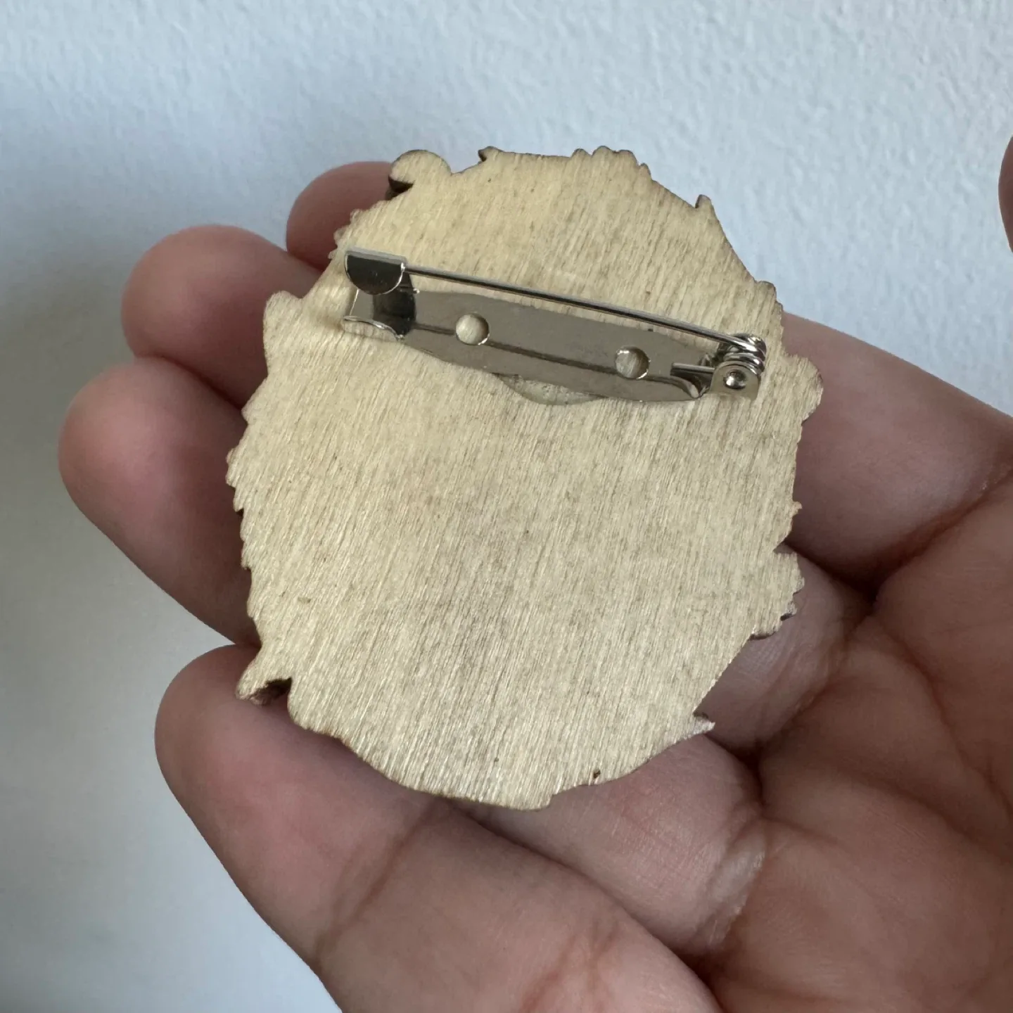 NEW 🧡🦌 Handcrafted Cottagecore Reindeer Wood Brooch image indicator(7)