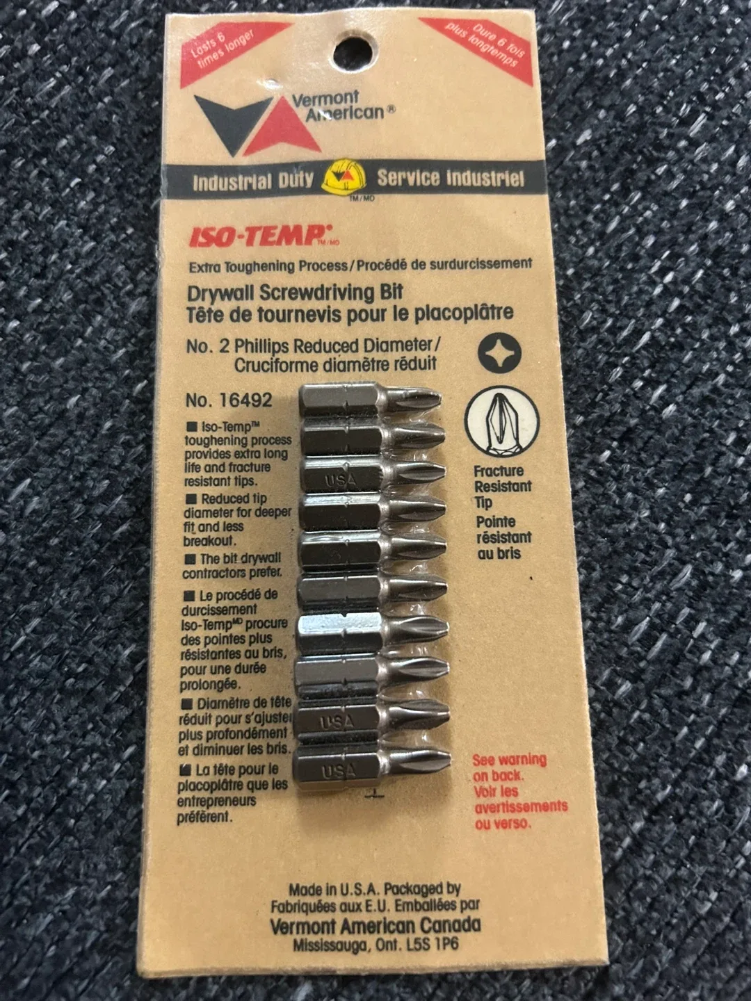 Vermont American Drywall Screwdriving Bit Set - New thumbnail