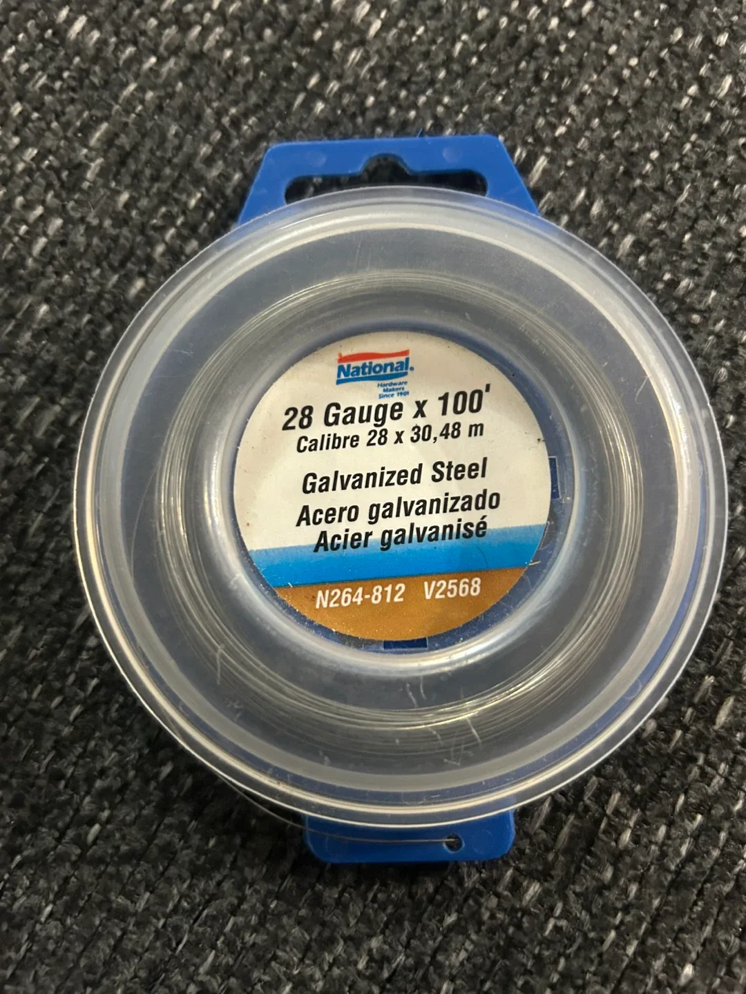 National 28 Gauge Galvanized Steel Wire thumbnail