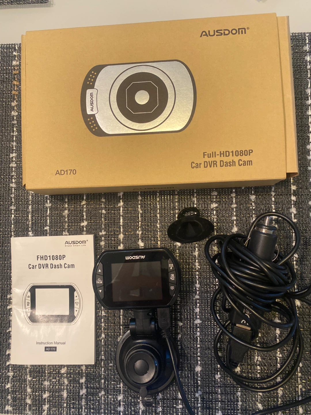 Ausdom AD170 FHD1080P Car DVR Dash Cam