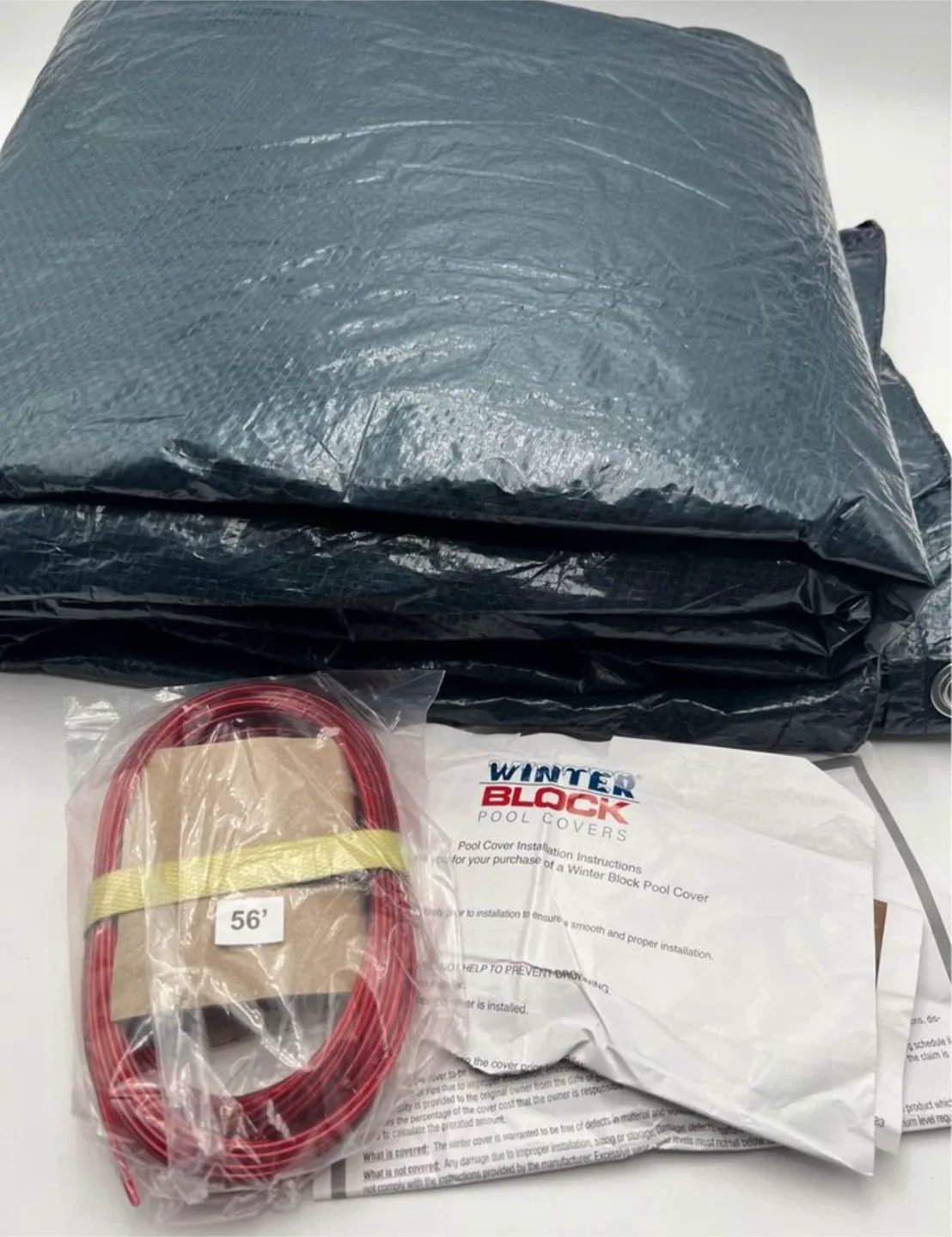 NEW 21'x15’ Ft. Aboveground Winter Pool Cover image indicator(5)