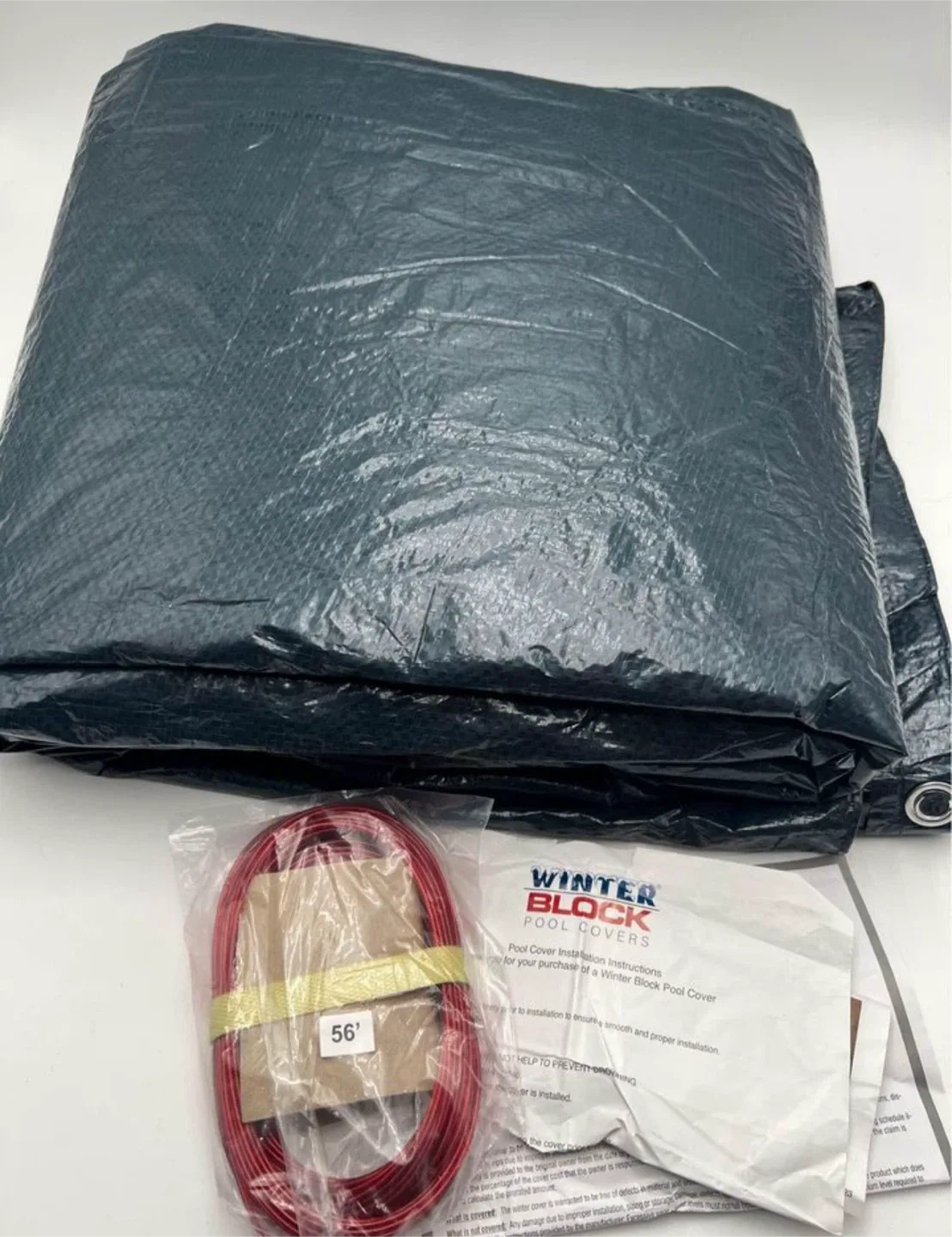 NEW 21'x15’ Ft. Aboveground Winter Pool Cover image indicator(2)