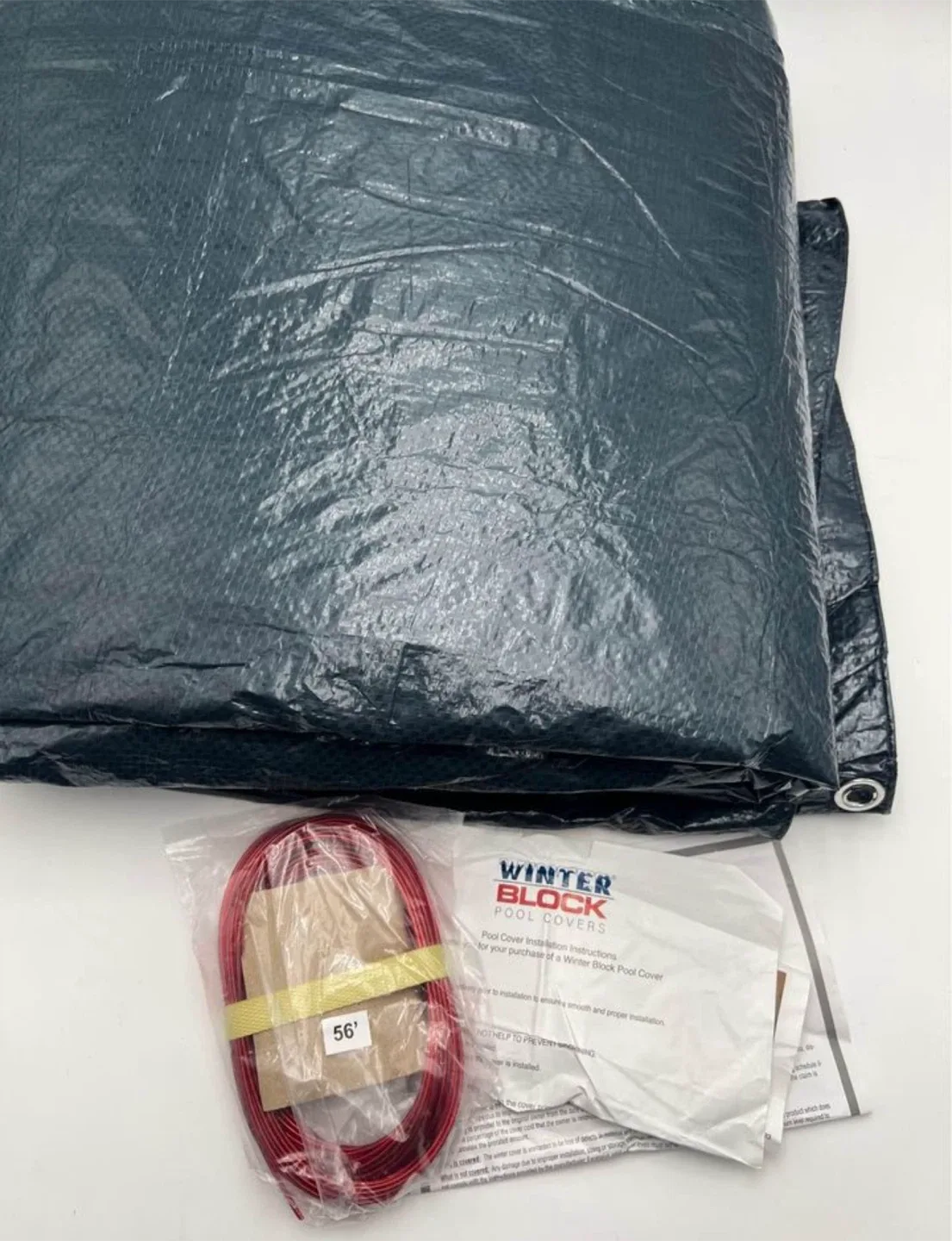 NEW 21'x15’ Ft. Aboveground Winter Pool Cover image indicator(4)