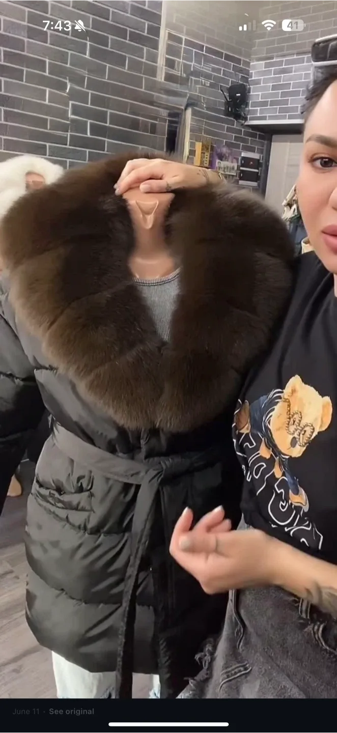 Winter puffer jacket thumbnail