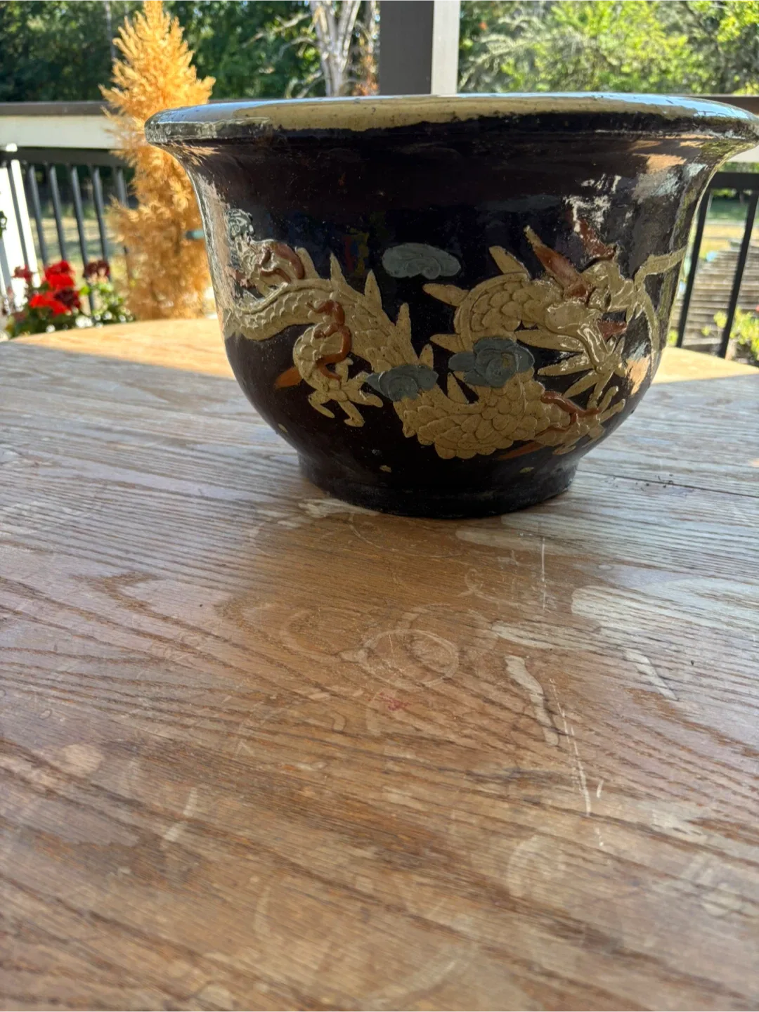 Large Decorative Planter Pot thumbnail