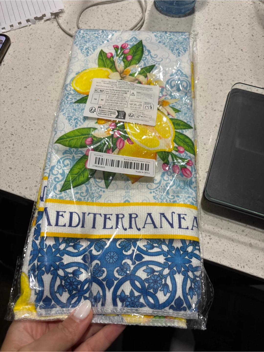 New Mediterranean Lemon Kitchen Towels - photo 3
