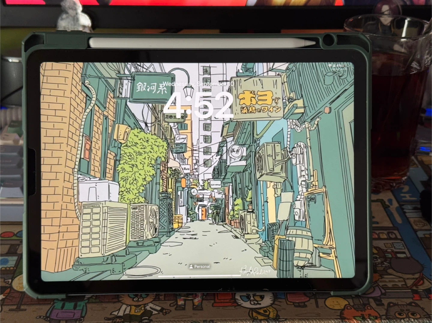 iPad Air 4th Gen with Apple Pencil and Case