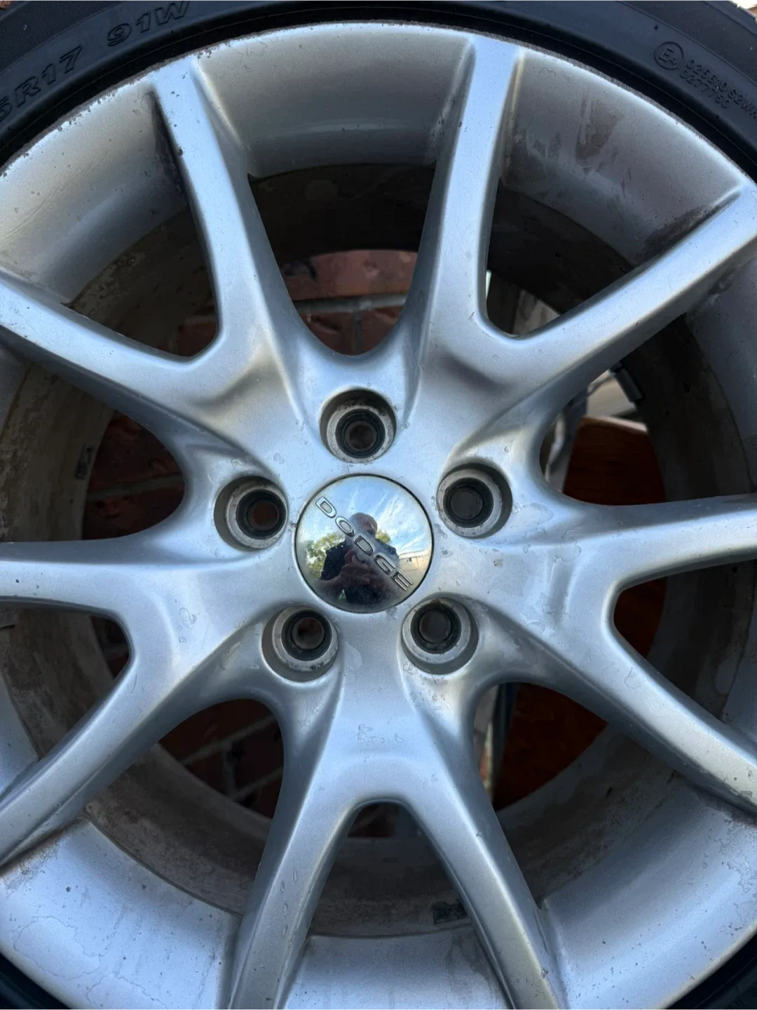 Dodge 225/45R17 Tires with Rims - Set of 4