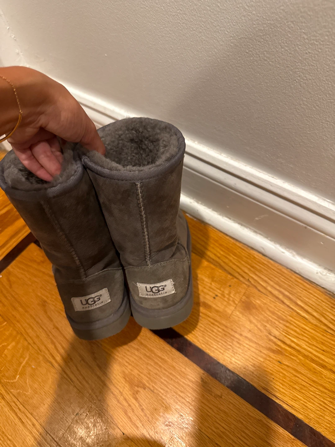 UGG Classic Short II Gray Boots - photo 2