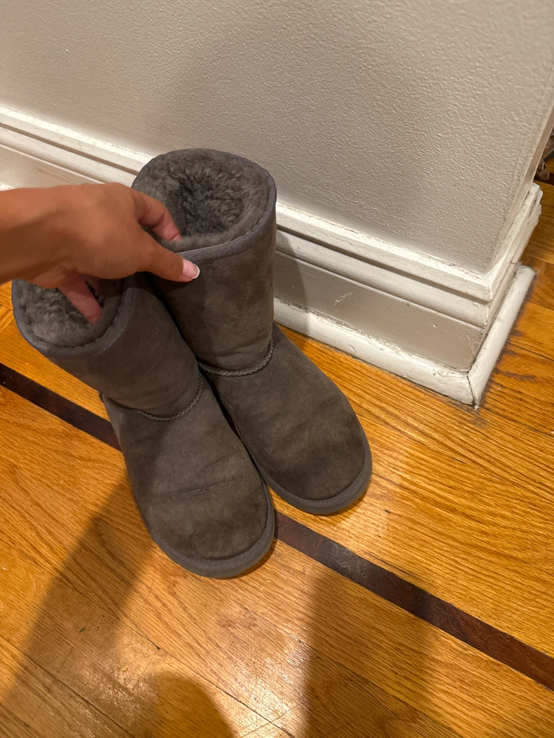 UGG Classic Short II Gray Boots