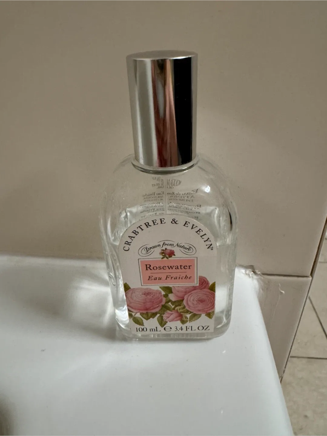 Crabtree & Evelyn Rosewater Eau Fraiche 100ml thumbnail