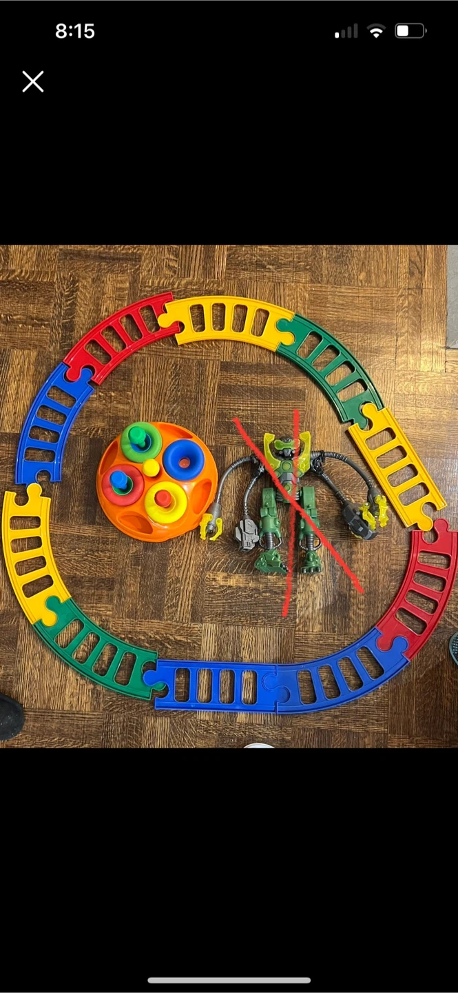 Train Track and Toys