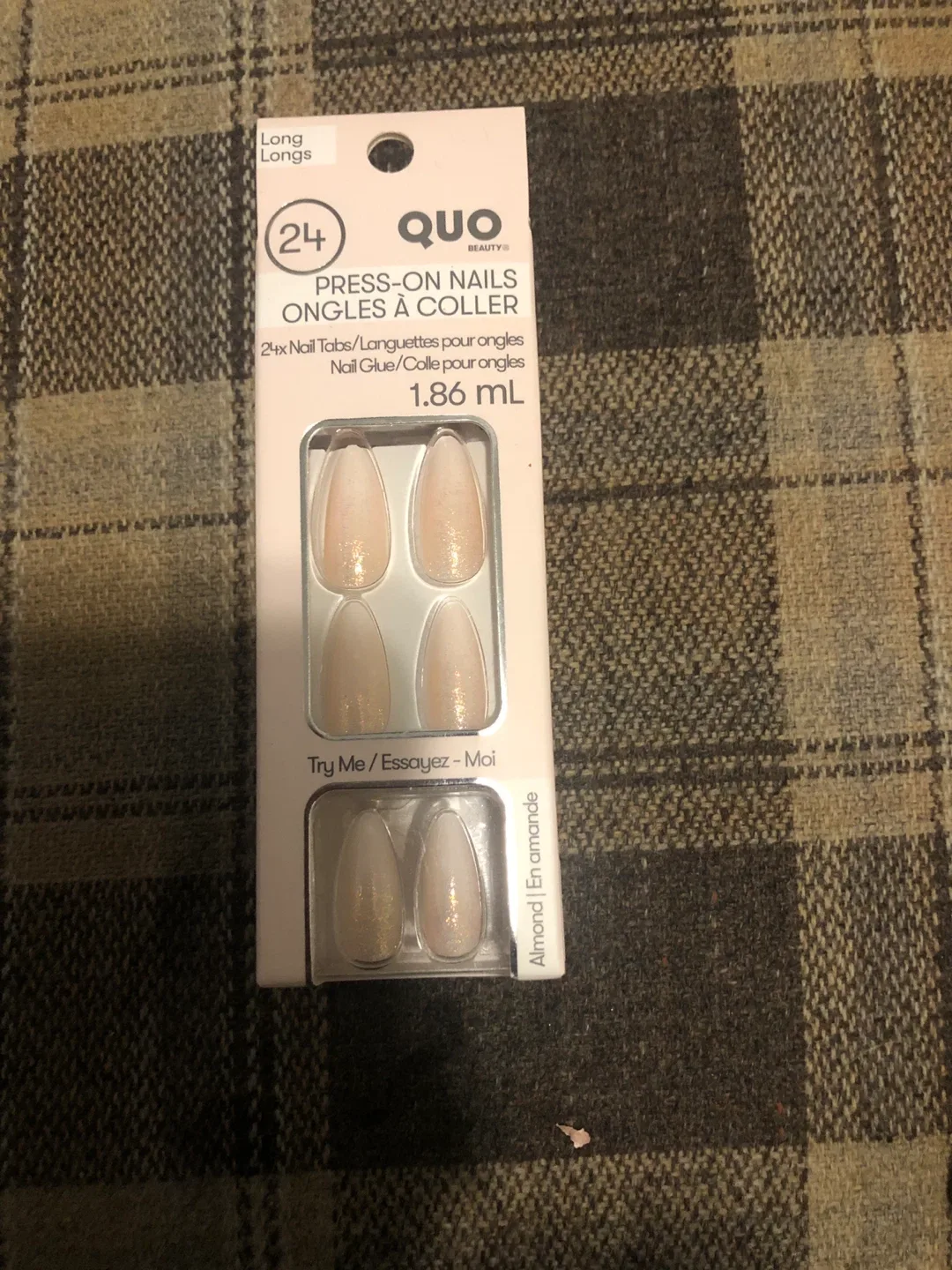 New QUO Beauty Press-On Nails - Almond thumbnail