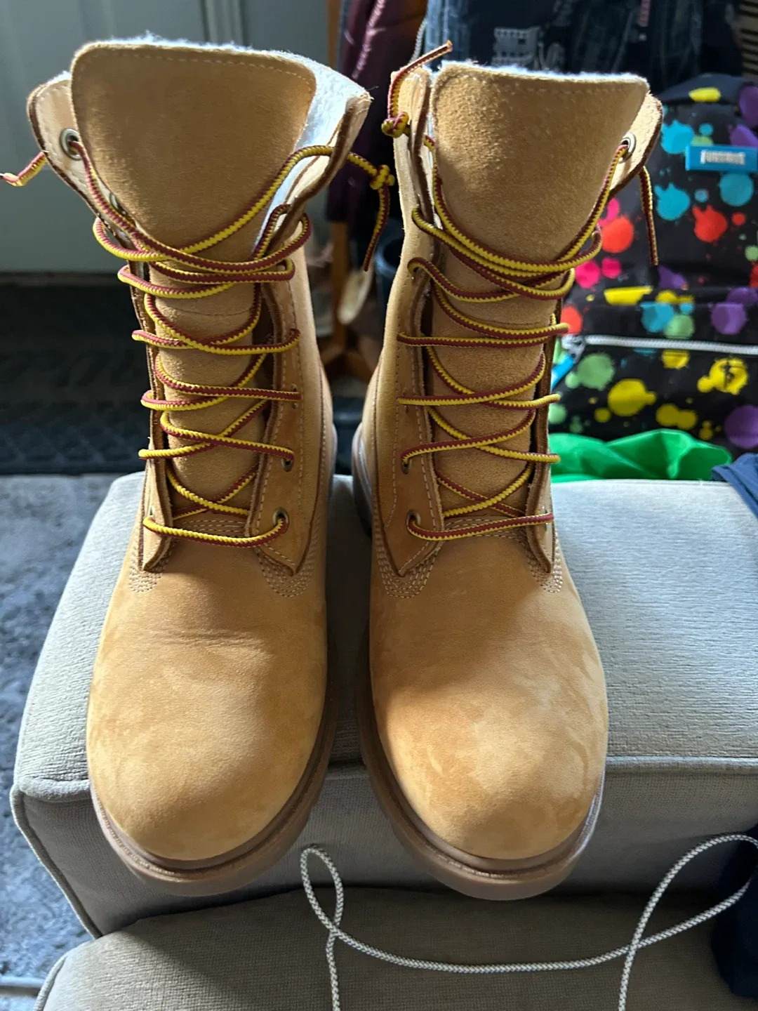 Timberland Shearling Roll Top Boots thumbnail