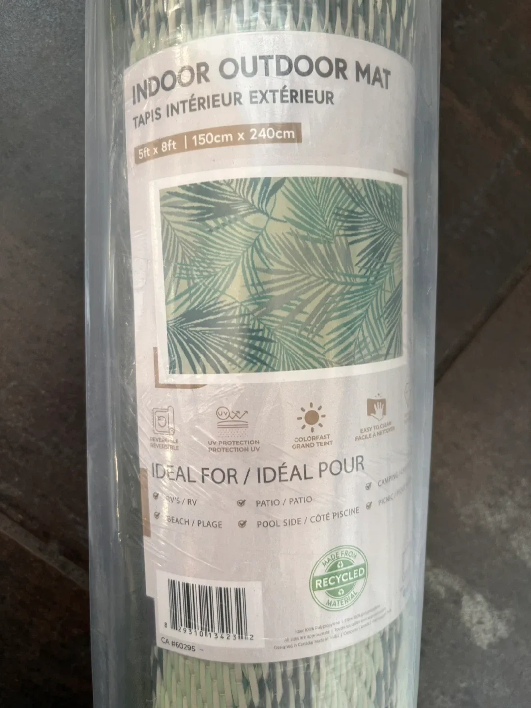 Indoor Outdoor Mat 5ft x 8ft thumbnail