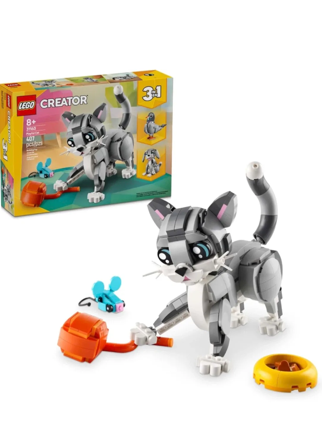 Lego 3 in 1 playful cat thumbnail