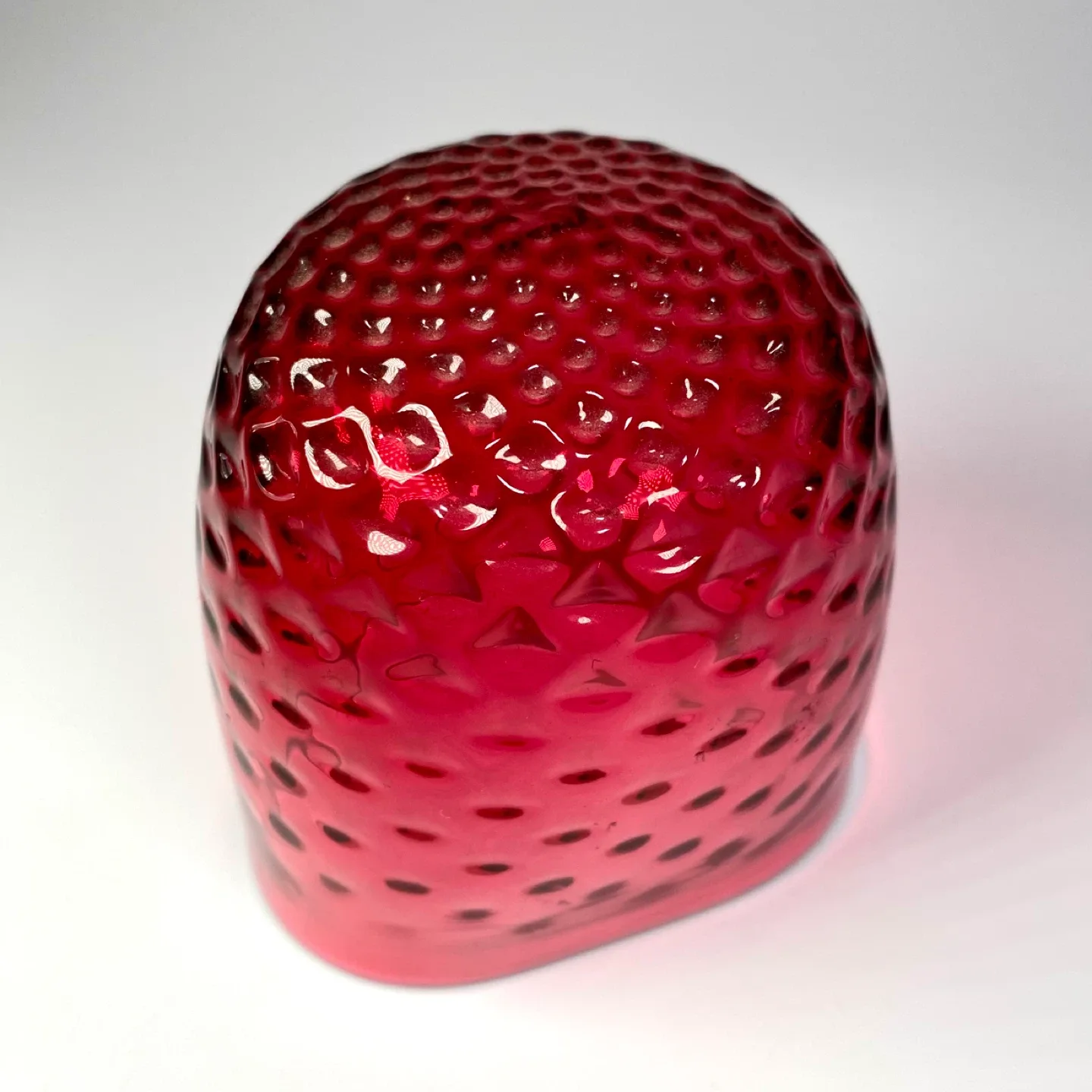 Vintage Blown Art Glass Cup image indicator(4)