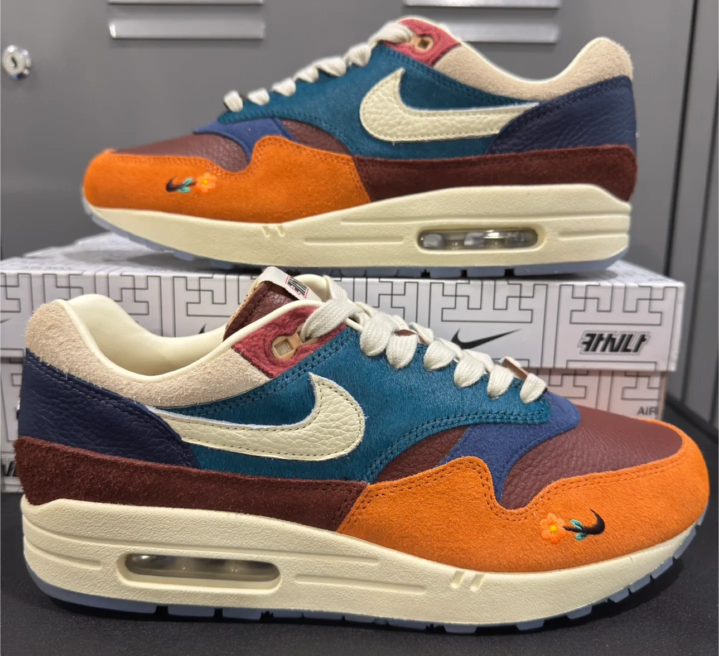 Nike Air Max 1 x Kasina Wong Ang Orange - Men’s Size 9.5 thumbnail