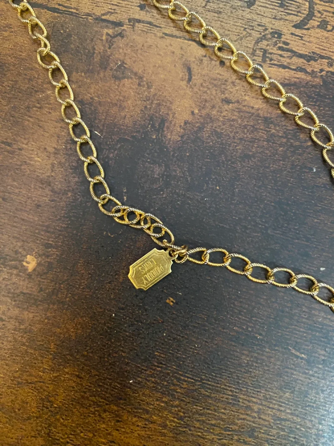 Pididdily links Gold Heart Locket Necklace image indicator(4)