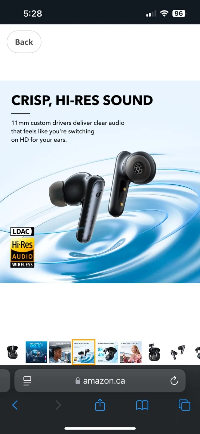 Anker Soundcore Liberty 4 NC Noise Cancelling Earbuds image indicator(4)